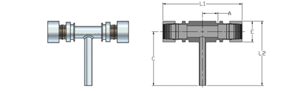 Drop Tees - Stainless Steel Tube Fittings