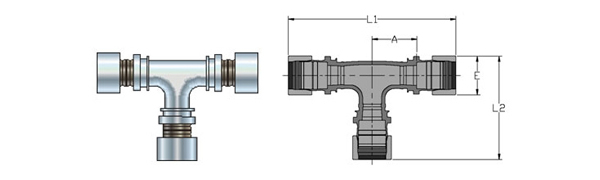 Tees - Stainless Steel Tube Fittings